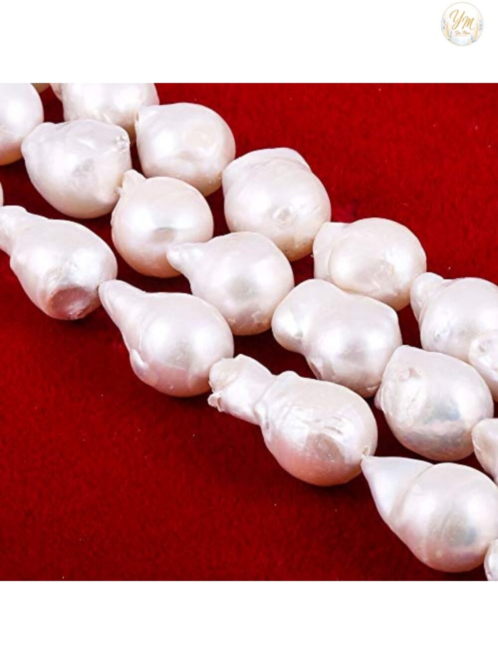 Natural Irregular Freshwater Pearl Beads 12x20mm Loose for DIY Jewelry Making